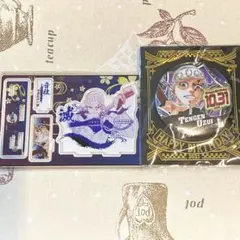 鬼滅の刃 宇髄天元 バースデー ジオラマフィギュア 缶バッジ