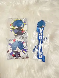 CR Vanilla 缶バッジ+ ラバーチャーム+カード