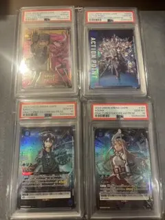 【PSA10 連番】4枚セット ユニオンアリーナ ソードアート・オンライン