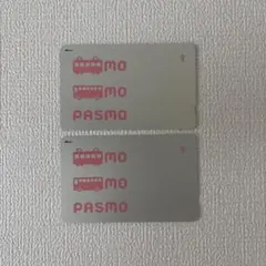 【即日発送】PASMO パスモ　2枚　無記名　チャージ残高なしのサムネイル