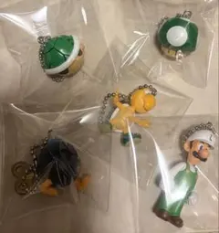 スーパーマリオキーホルダー 5個セット