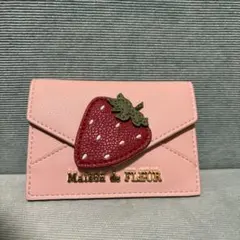 Maison de FLEUR　メゾン ド フルール　イチゴレターカードケース