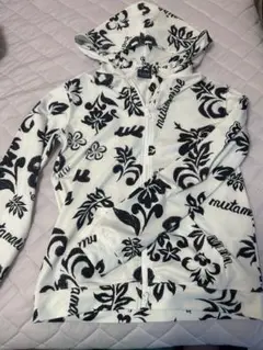 限定1点　ボタニカルmuta marin ラッシュパーカー 0(WF)size
