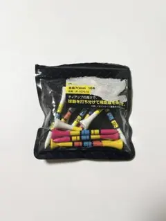 ゴルフ ウッドティ 70mm 12本入 目盛り付