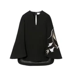 Mame Kurogouchi 百合刺繍 ドレス　2023PF マメクロゴウチ Mame Kurogouchi（マメ クロゴウチ） 百合刺繍ドレス - メルカリ