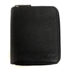 M12/019 COACH コーチ ラウンドファスナー 二つ折り財布