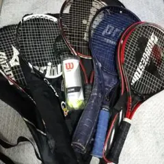 大特価】テニスラケットまとめ売り DUNLOP Prince YONEX 4本 - メルカリ