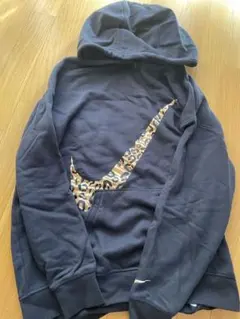 ヒョウ柄 パーカー