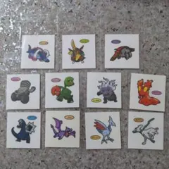 ポケモンデコキャラシール　イダイナキバ　ドドゲザン　テツノワダチ