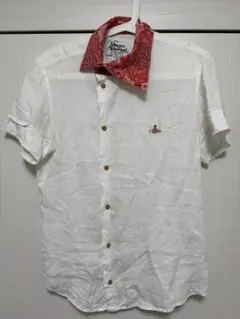 Vivienne Westwood men リネンシャツ アシンメトリー 46のサムネイル
