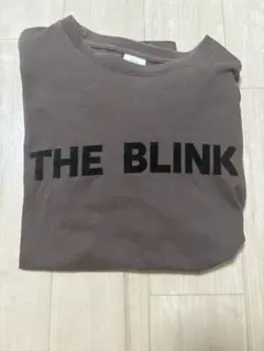 THE BLINK ロゴ Tシャツ ブラウンのサムネイル
