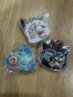 サンリオキャラクターズ　パッケージチャーム&チョコボーロ　３つセット