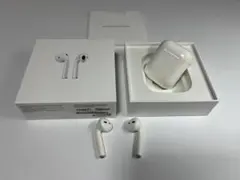 AirPods 第2世代 【ジャンク品】右耳のみ＋充電ケース＋箱付き