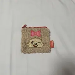 モンチッチ　もこもこスクエアポーチ　モンチッチちゃん