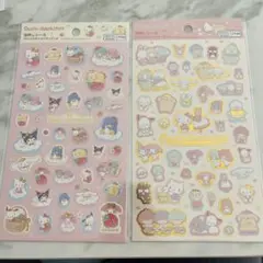 サンリオキャラクター デコレーションシール 2シートセット