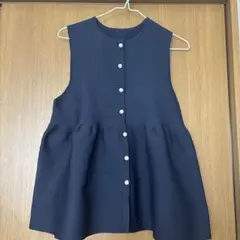 coca スポンディッシュペプラムベスト