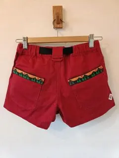 KAVU　ショートパンツ　赤　レディースSサイズ　　Made in USAのサムネイル