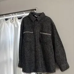 スローブイエナ ハミルトン ダブルフェイスチェスターコート チェック