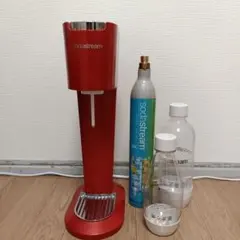 sodastream TERRA 赤 炭酸水メーカー - メルカリ