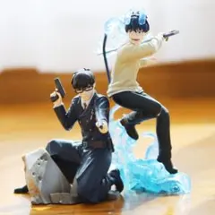 青の祓魔師 XrossLinkフィギュア 奥村雪男 奥村燐 2体セット SEGAのサムネイル