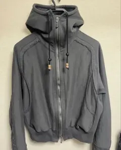 jianye 26ss SOLDIER ZIP HOOD - GRAY - メルカリ