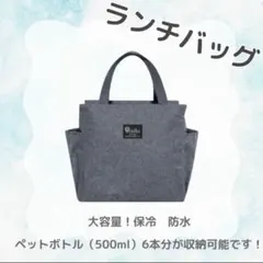 ランチバッグ バッグ ミニトート 保冷 保温 防水 機能完備 大容量