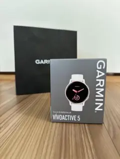 GARMIN vivoactive5 ホワイト 美品 充電ケーブル付 動作確認済 - メルカリ