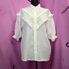 ♥️清楚な♥️【ティップ　トップ】ブラウスのサムネイル