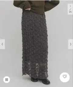 クロシェニットスカートのサムネイル