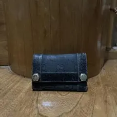 GUCCI ハイブラ　GGパターン キーケース　おしゃれ　カジュアル　男女　鍵