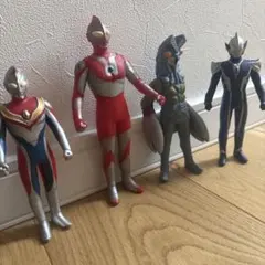 ウルトラマンソフビセット4体セット