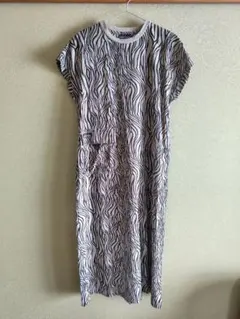 BEAUTY&YOUTH別注THOUSAND MILE ゼブラワンピース