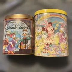 ディズニーのお菓子缶　2個セット　未使用品