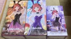 五等分の花嫁　中野二乃　フィギュア3点セット