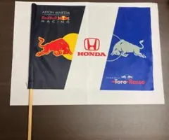 ２０１９　Ｆ１日本ＧＰ　ホンダ応援席ノベルティフラッグ　縦約３０㎝、横約４３㎝のサムネイル