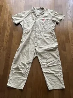 Dickies ベージュ つなぎ 半袖