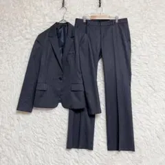 サイズ違い【green label relaxing】 ストライプ パンツスーツ