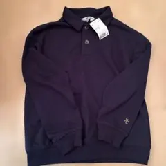 新品未使用H&M⭐︎135/140紺色長袖トップス⭐︎長袖ポロシャツ