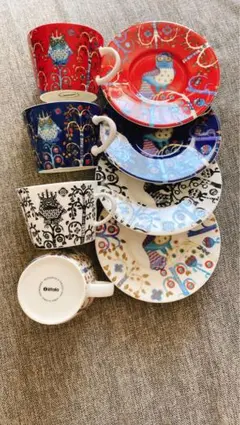iittala コーヒーカップ&ソーサーセット4ペア