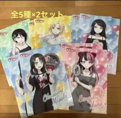 バンドリ クリアファイル