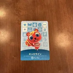 amiiboカード あつ森 どうぶつの森 キャロライン