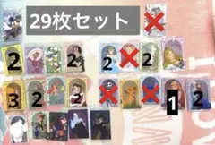 s*i様 ディズニーウエハース カードセット29枚