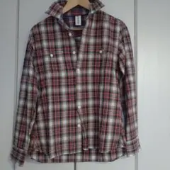 OUT OF SIGHT チェック柄長袖シャツ