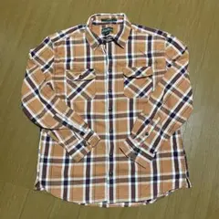 【USED】Eddie Bauer チェック柄 長袖シャツ L