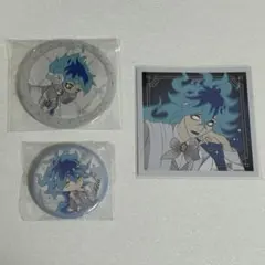 ツイステ　D100 イデア　オルト　缶バッジ　ましコレ