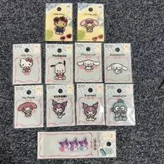 新品 未使用 シールワッペン サンリオ バラ売り可