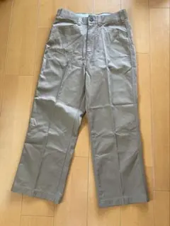 【新品　未使用　自宅保管】ユニクロU ワイドフィット　ストレート　パンツ