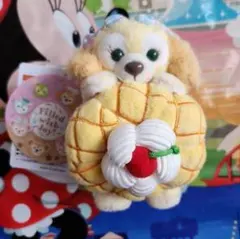 ディズニー ダッフィー フィルドウィズジョイ クッキーアン ぬいぐるみバッジ