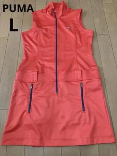PUMA ゴルフウェア ノースリーブ　ワンピース L