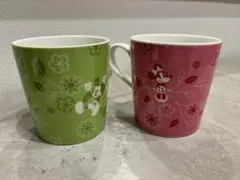 【新品、未使用品】ディズニー ミッキーミニー　ペアマグカップ